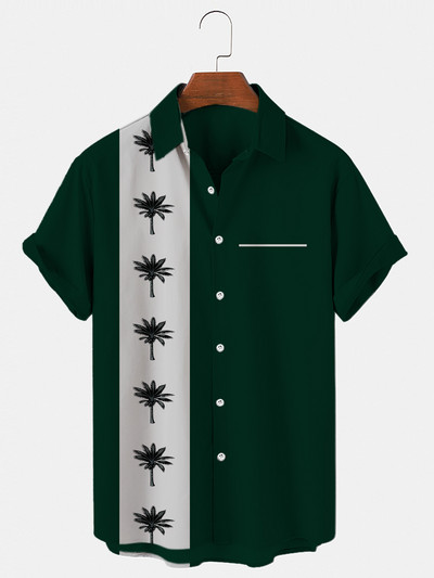 2022. aasta meeste Hawaii särk 6xl avara veniv särk, meeste ja naiste 3D-printeriga kookospähklipuu üherealine lühikeste varrukatega rannas