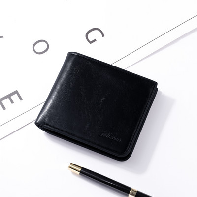 Férfi bőr pénztárca két modell