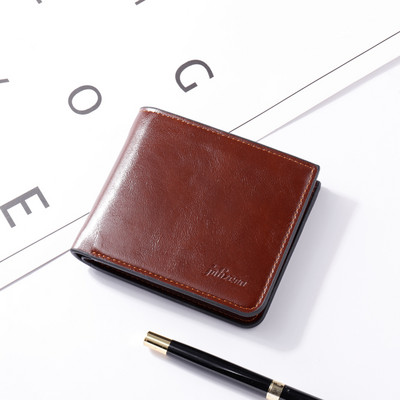 Férfi bőr pénztárca két modell