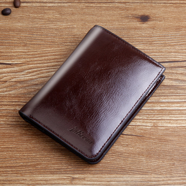 Férfi bőr pénztárca két modell