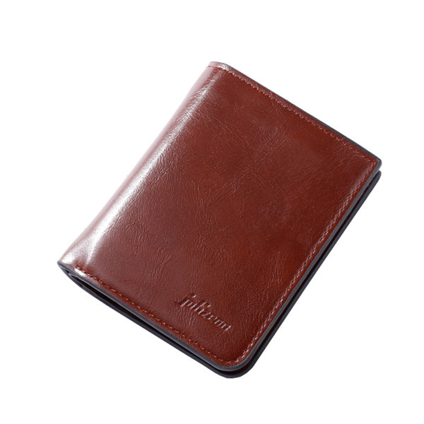 Férfi bőr pénztárca két modell