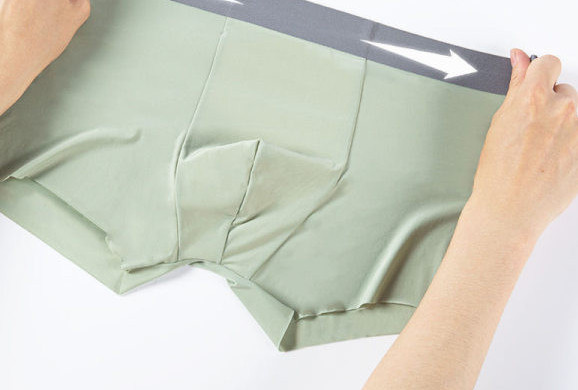 Vyriškos besiūlės boksinės kelnaitės su tamprėmis