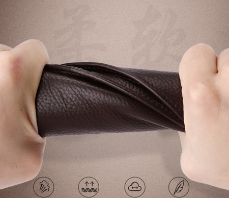 Vyriška piniginė su kišenėle monetai – dirbtinė oda