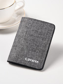 Vyriška maža tekstilinė piniginė dokumentams