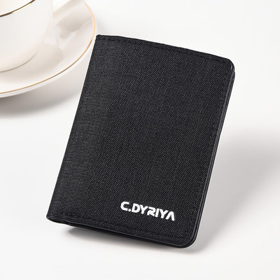 Vyriška maža tekstilinė piniginė dokumentams