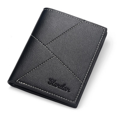 Vyriška odinė piniginė trijų modelių