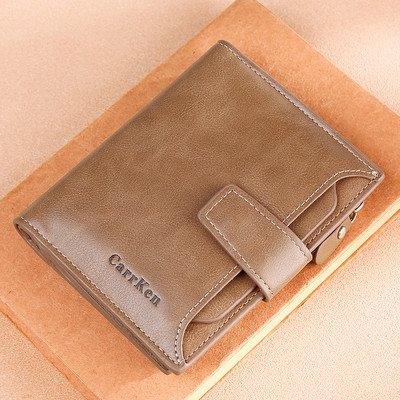 Meeste nahast rahakott müntide ja dokumentide jaoks