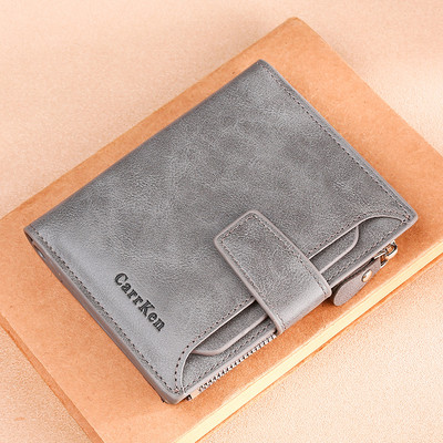 Meeste nahast rahakott müntide ja dokumentide jaoks