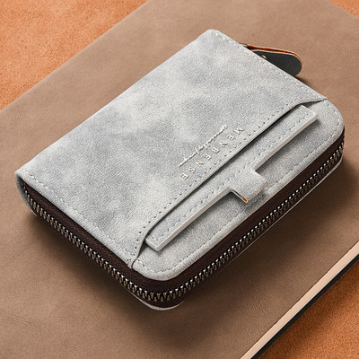 Maža eko odos piniginė su keliais skyreliais