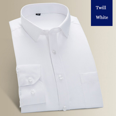 Plusz nagy méretű 8XL 7XL 6XL Férfi hosszú ujjú ing Alkalmi ruha Egyszínű Rutin Fit Design Üzleti Férfi Közösségi ingek