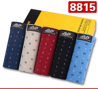 Pamut férfi rövidnadrág - 5 darabos szett