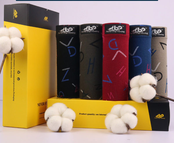 Pamut férfi rövidnadrág - 5 darabos szett