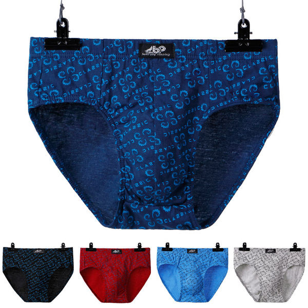 Pamut férfi rövidnadrág - 5 darabos szett