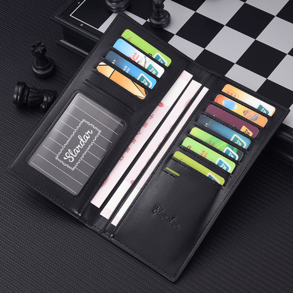 Vyriška dokumentų piniginė be užtrauktuko