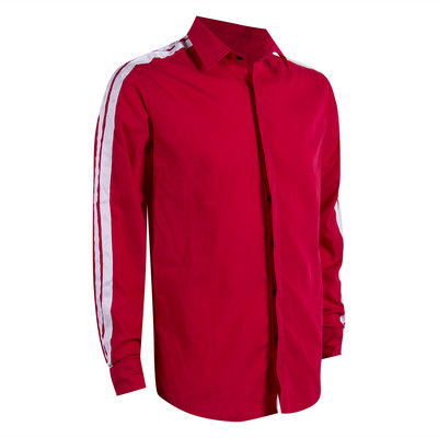 Atvykę nauji vyrai Prabangūs Stilingi Slim Fit Marškiniai ilgomis rankovėmis Vyriški Verslo Oficialios Suknelės Marškiniai Viršūnės vyrams