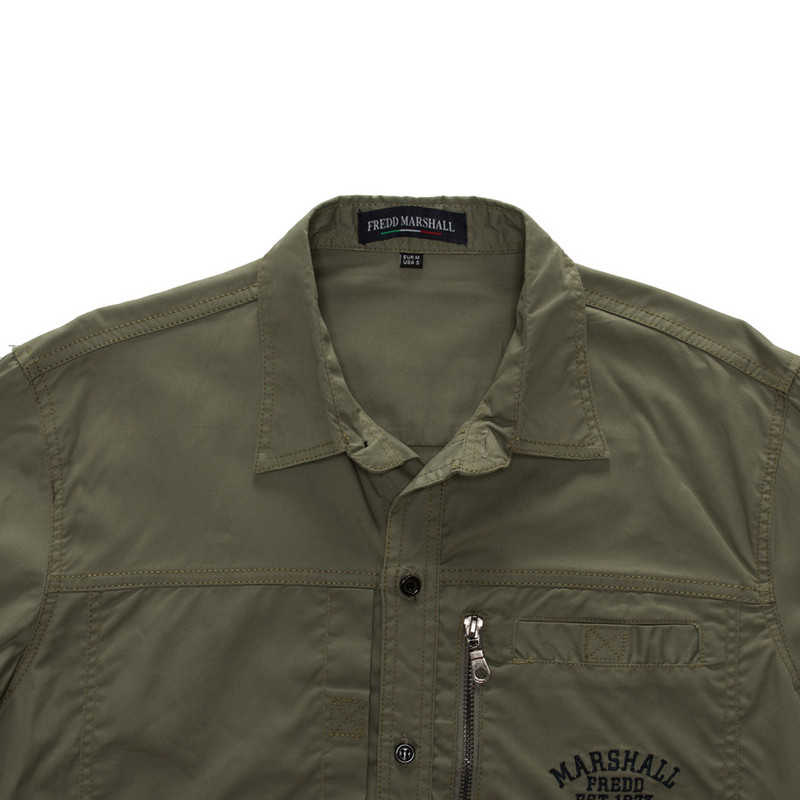 Aukštos kokybės vyriški „Slim Fit“ suknelės marškiniai „Masculina Business“ vyriški ilgomis rankovėmis armijos laisvalaikio marškiniai su kaklu „Home“ 3XL