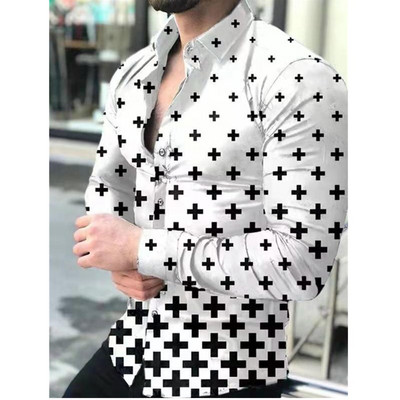 Prabangūs „Royal Golden“ vyriški laisvalaikio marškinėliai ilgomis rankovėmis Vyriški „Paisley Print“ marškinėliai „Camisa Social Masculina Manga Longa“ vakarėlio marškinėliai