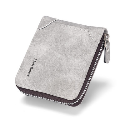 Novčanik od eko kože sa patentnim zatvaračem i natpisom