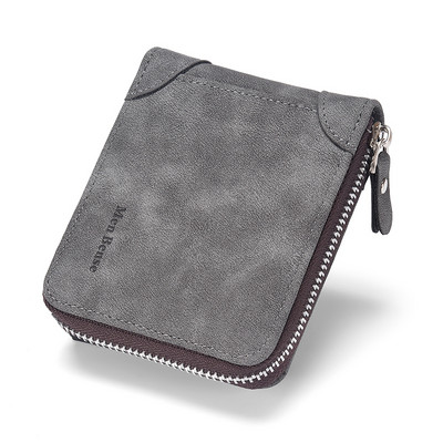 Novčanik od eko kože sa patentnim zatvaračem i natpisom