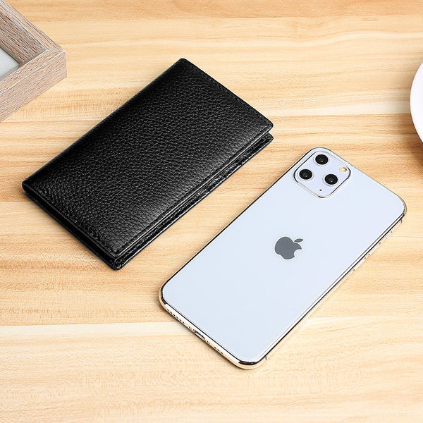 Portofel mic din piele ecologica pentru documente si carduri personale