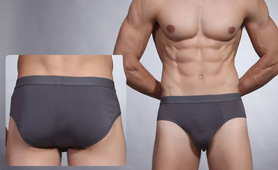 Vyriškos kelnaitės su tamprėmis - švaraus modelio