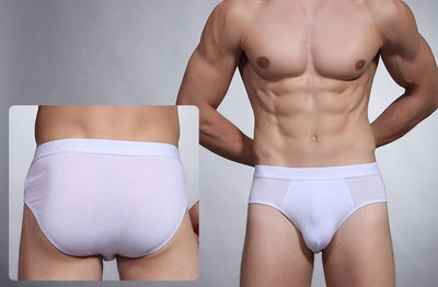 Vyriškos kelnaitės su tamprėmis - švaraus modelio