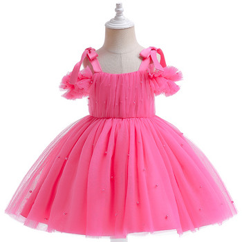 Καλοκαιρινά Δαντελένια Φορέματα Πριγκίπισσας για Παιδιά Φόρεμα Γενεθλίων 1-5 Χρόνια Φόρεμα λουλουδιών για κορίτσια Παιδικό πάρτι γενεθλίων Στολή βρεφικό φόρεμα
