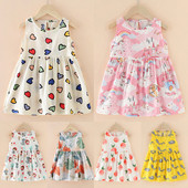 Kūdikių suknelės, drabužiai, vaikiški princesės suknelės be rankovių, konkursų suknelės, vestuvių gimtadienio vakarėlis, saulėlydžio suknelės nuo 12 iki 5 metų