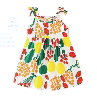 Kūdikių suknelės, drabužiai, vaikiški princesės suknelės be rankovių, konkursų suknelės, vestuvių gimtadienio vakarėlis, saulėlydžio suknelės nuo 12 iki 5 metų