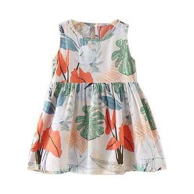 Kūdikių suknelės, drabužiai, vaikiški princesės suknelės be rankovių, konkursų suknelės, vestuvių gimtadienio vakarėlis, saulėlydžio suknelės nuo 12 iki 5 metų