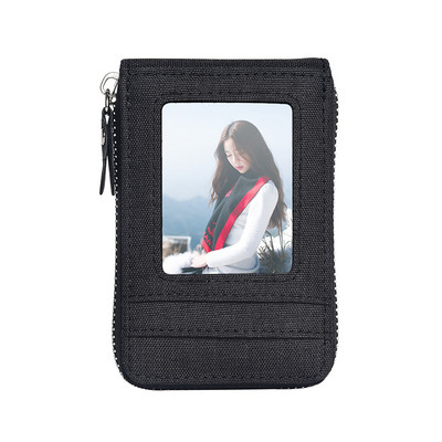 Eko bőrből készült férfi pénztárca irattartókkal