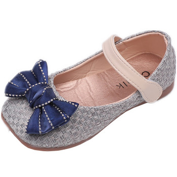 Най-новите летни детски обувки MT-CS Fashion Leathers Сладки детски сандали за момичета Прохождащи бебешки дишащи обувки с панделка