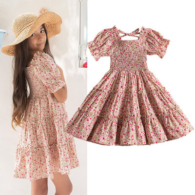Suvised pitsid Lasteriided Printsess Laste kleidid Tüdrukutele Põhjuskandmine Ükssarviku kleit 3 8 aastat tüdrukute kleit Vestido rüü Fille
