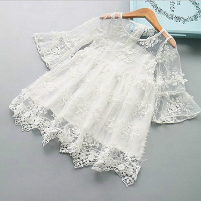 Suvised pitsid Lasteriided Printsess Laste kleidid Tüdrukutele Põhjuskandmine Ükssarviku kleit 3 8 aastat tüdrukute kleit Vestido rüü Fille