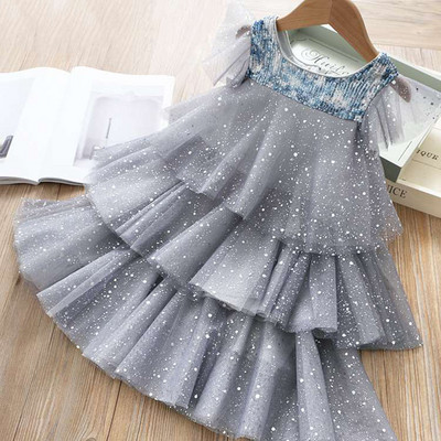 Suvised pitsid Lasteriided Printsess Laste kleidid Tüdrukutele Põhjuskandmine Ükssarviku kleit 3 8 aastat tüdrukute kleit Vestido rüü Fille