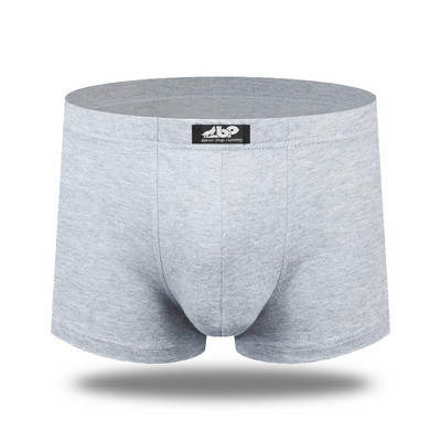 Žemo juosmens medvilninės boksinės kelnaitės vyrams