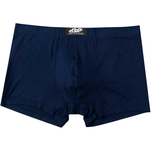 Žemo juosmens medvilninės boksinės kelnaitės vyrams