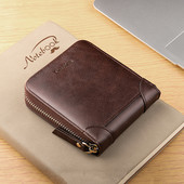 Maža vyriška piniginė pinigams ir asmens dokumentams