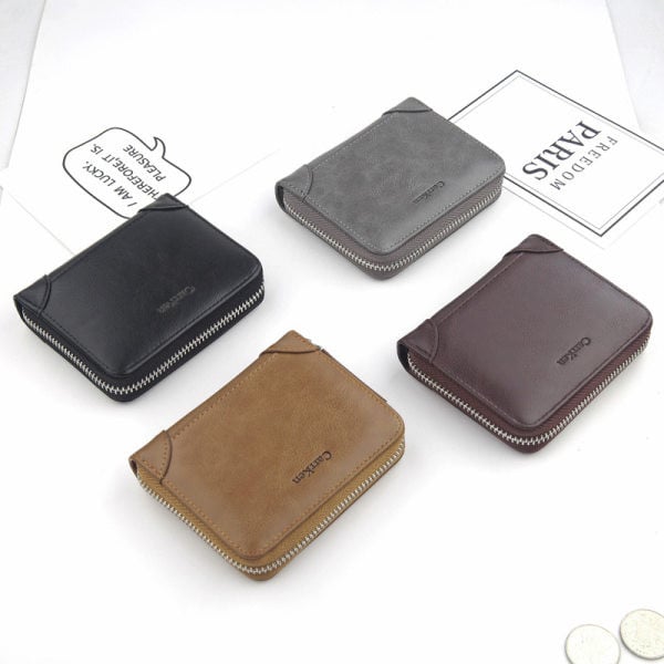 Väike meeste rahakott raha ja isiklike dokumentide jaoks