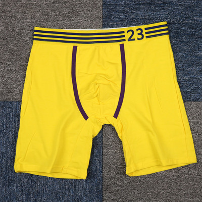 Új modell férfi sport boxer széles gumival