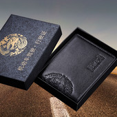 Vyriška piniginė iš dirbtinės odos – tinka kreditinėms kortelėms