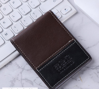 Vyriška piniginė iš dirbtinės odos – tinka kreditinėms kortelėms