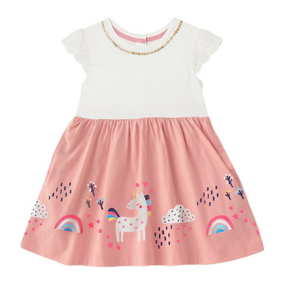 Little Maven 2022 Bebeluși Fete Haine casual Bumbac Copii Minunați Rochie de vară pentru copil mic Sugar Copii 2 până la 7 ani