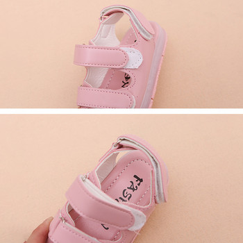 Μέγεθος 21-30 Βρεφικά παπούτσια Led Λαμπερά σανδάλια Κομψά παιδικά καθημερινά σανδάλια στερεά καλής ποιότητας Μόδα Βρεφικά παπούτσια για αγόρια