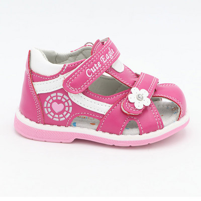 Mergaičių basutės Vasaros gėlės Mieli minkšti vaikiški paplūdimio batai mažiems mergaitėms sandalai ortopedinės princesės mados aukštos kokybės