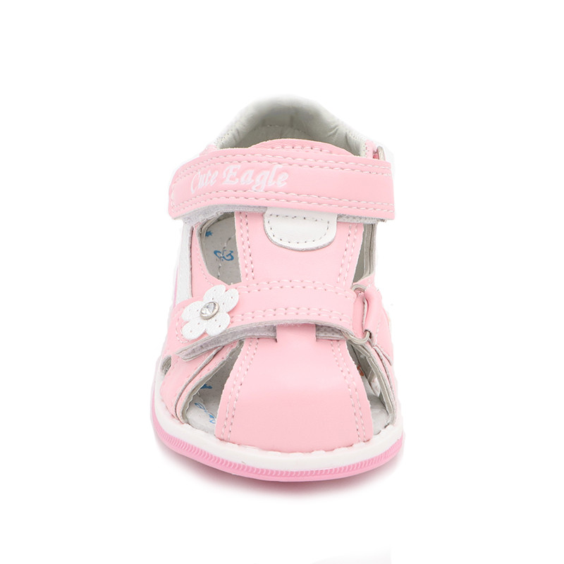 Mergaičių basutės Vasaros gėlės Mieli minkšti vaikiški paplūdimio batai mažiems mergaitėms sandalai ortopedinės princesės mados aukštos kokybės