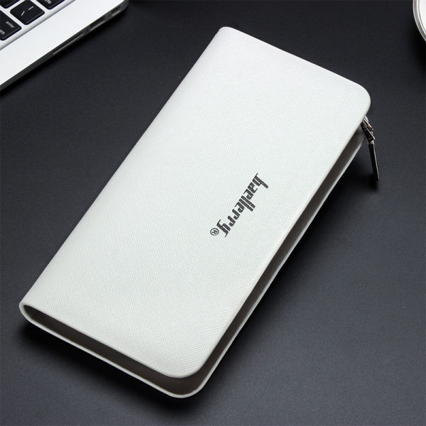 Férfi pénztárca cipzárral és felirattal - több színben