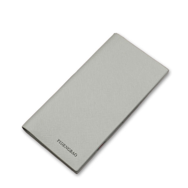 Kelių spalvų moderni vyriška piniginė iš eko odos