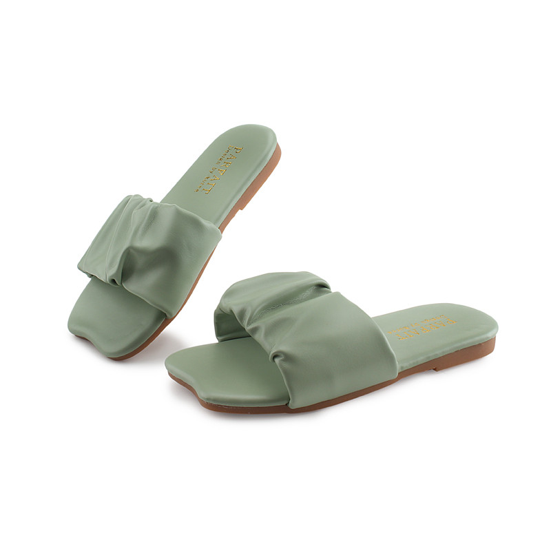 Lányok Szandálok Csúszdák Gyerekek Nyári Strandszandálok Redős Fodorok Princess Sweet Kids Papucs fürdéshez Beltéri úszáshoz kültéri Új