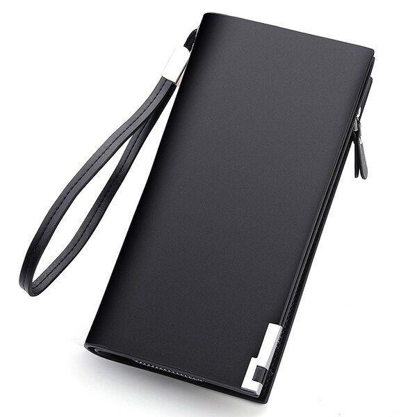 Férfi bőr pénztárca fogantyúval